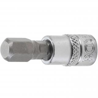 Hlavica zástrčná 1/4 , imbus 8 mm, dĺžka 38 mm, BGS 2502 (Bit Socket | 6.3 mm (1/4 ) Drive | internal Hexagon 8 mm, length 38 mm (BGS 2502))