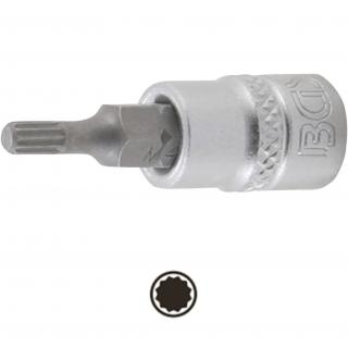 Hlavica zástrčná 1/4 , XZN-profil M4, BGS 5105-M4 (Bit Socket | 6.3 mm (1/4 ) Drive | Spline (for XZN) M4 (BGS 5105-M4))