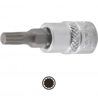 Hlavica zástrčná 1/4 , XZN-profil M5, BGS 5105-M5 (Bit Socket | 6.3 mm (1/4 ) Drive | Spline (for XZN) M5 (BGS 5105-M5))