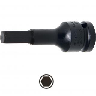 Hlavica zástrčná tvrdená, 1/2 , imbus 10 mm, dĺžka 75 mm, BGS 5481-M10 (Impact Bit Socket | 12.5 mm (1/2 ) Drive | internal Hexagon 10 mm (BGS 5481-M10))