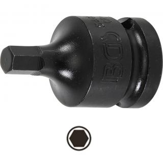 Hlavica zástrčná tvrdená, 1/2 , imbus 7 mm, dĺžka 42 mm, BGS 5485-7 (Impact Bit Socket | 12.5 mm (1/2 ) Drive | internal Hexagon 7 mm, length 42 mm (BGS 5485-7))