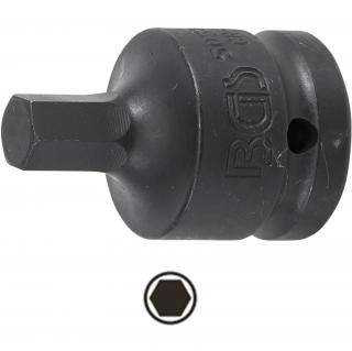 Hlavica zástrčná tvrdená, 3/4 , imbus 12 mm, BGS 5054-12 (Impact Bit Socket | 20 mm (3/4 ) Drive | internal Hexagon 12 mm (BGS 5054-12))