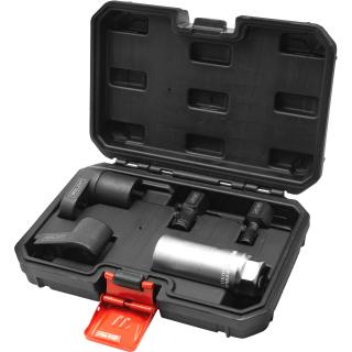 Hlavice a závitníky na Lambda sondu, 5 dielov, Welzh 44315-WW (5-Piece Oxygen Sensor &amp; Thread Chaser (Welzh 44315-WW))