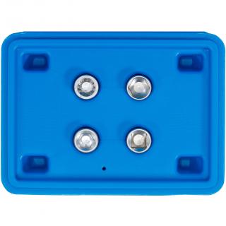 Hlavice na brzdové strmene kotúčových bŕzd, pohon vonkajší 6-hran 12 mm, 4 diely, BGS 9412 (Brake Calliper Socket Set | external hexagon 12 mm drive | 4 pcs. (BGS 9412))