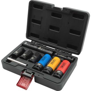 Hlavice na matice kolies, 17 / 19 / 21 mm a 18,5 - 20,5 mm, 10 dielov, Welzh 5381-WW (10-Piece Wheel Nut Service Kit (Welzh 5381-WW))