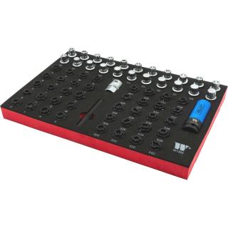 Hlavice na poistné matice kolies, pre VAG, Master verzia, 65 dielov, Welzh 1322-WW (Locking Wheel Nut Keys, Master Kit for VAG; 65pcs (Welzh 1322-WW))