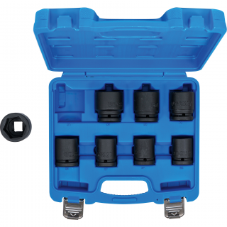 Hlavice nástrčné tvrdené, 6-hran, 3/4 , 22 - 38 mm, 8 dielov, BGS 5240 (Impact Socket Set, Hexagon | 20 mm (3/4 ) Drive | 22 - 38 mm | 8 pcs. (BGS 5240))