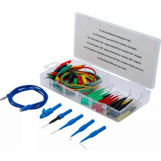Káble a sondy meracie, 30 dielov, BGS 74500 (Measuring Cable and Probe Set | 30 pcs. (BGS 74500))