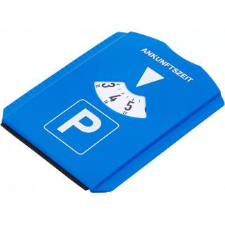 Kartička parkovacia, so škrabkou na ľad / gumenou stierkou (Parking Disk | with Ice Scraper / Rubber Lip (BGS 80721))