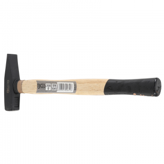 Kladivo zámočnícke, drevená rukoväť, DIN 1041, 200 g, BGS 851 (Machinist's Hammer | Wooden Handle | DIN 1041 | 200 g (BGS 851))