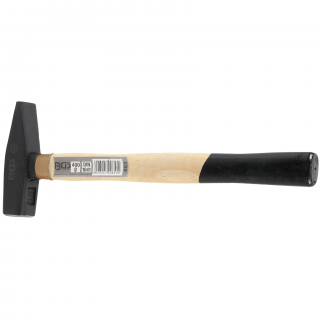 Kladivo zámočnícke, drevená rukoväť, DIN 1041, 400 g (Machinist's Hammer | Wooden Handle | DIN 1041 | 400 g (BGD 853))