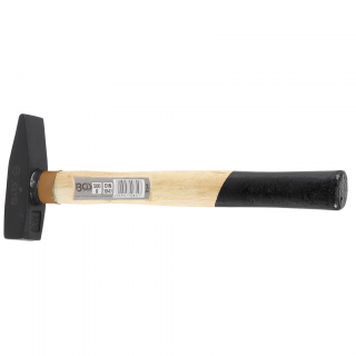 Kladivo zámočnícke, drevená rukoväť, DIN 1041, 500 g, BGS 854 (Machinist's Hammer | Wooden Handle | DIN 1041 | 500 g (BGS 854))