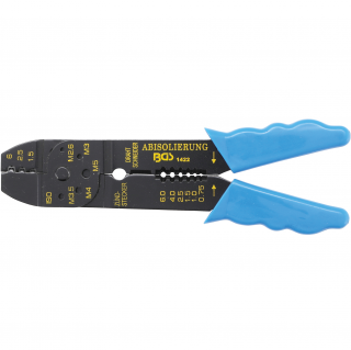 Kliešte konektorové 1,5 - 6 mm² / odizolačné 0,75 - 6 mm², 200 mm, BGS 1422 (Crimping Tool | 200 mm, non-insulated terminals 1,5 - 2,5 - 6 mm² / stripper 0.75 - 6 mm² (BGS BGS 1422))