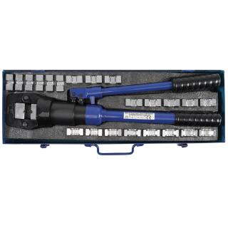 Kliešte konektorové, hydraulické, 16 - 400 mm², BGS 9573 (Crimping Pliers Set | hydraulic | 16 - 400 mm² (BGS 9573))