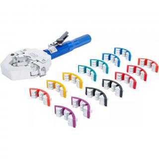 Kliešte konektorové, hydraulické, pre lisovacie spojenia na hadicových vedeniach, BGS 72093 (Crimping Pliers Set | hydraulic | for Press Connections on Hose Lines (BGS 72093))