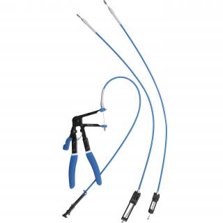 Kliešte na hadicové spony, s vymeniteľnými bovdenmi, 635 - 670 mm, BGS 9815 (Hose Clamp Pliers | with interchangeable Bowden Cables | 635 - 670 mm (BGS 9815))