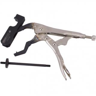 Kliešte pred/dekompresné na torzné pružiny Valvetronic, pre BMW N42, N46, STAHLMAXX 116150 (Valvetronic Torsion Spring pre-/decompression Pliers, for BMW N42, N46 (STAHLMAXX 116150))