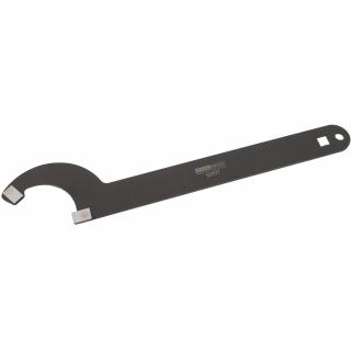 Kľúč hákový na nastavenie spúšťača okna / okennej tabuľky, pre BMW / Mini, BMW 513240, STAHLMAXX 120177 (Window Regulator / Window Pane Adjustment Hook Wrench, for BMW / Mini, like 513240 (STAHLMAXX 120177))