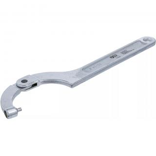 Kľúč hákový nastaviteľný s kolíkom, 80 - 120 mm,BGS 74230 (Adjustable Hook Wrench with Pin | 80 - 120 mm (BGS 74230))