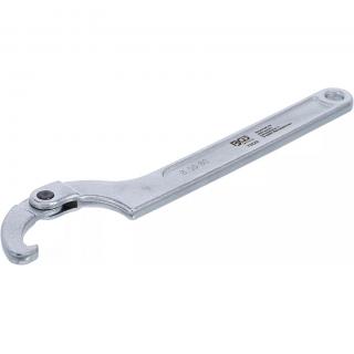 Kľúč hákový nastaviteľný s výstupkom, 50 - 80 mm, BGS 73229 (Adjustable Hook Wrench with Nose | 50 - 80 mm (BGS 73229))