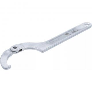Kľúč hákový nastaviteľný s výstupkom, 80 - 120 mm, BGS 73230 (Adjustable Hook Wrench with Nose | 80 - 120 mm (BGS 73230))
