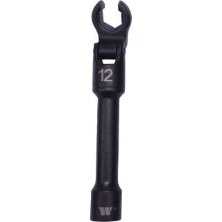 Kľúč na dieselové vstrekovače, otvorený, s kĺbom, 12 mm, Welzh 44108-12-WW (Diesel Injection Wrench; 12-mm (Welzh 44108-12-WW))