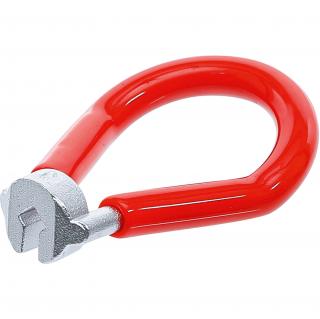Kľúč na lúče - výplet kolesa, červený, 3,45 mm (0,136 ), BGS 70080 (Spoke Wrench | red | 3.45 mm (0.136“) (BGS 70080))