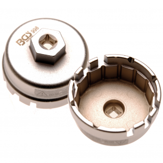 Kľúč na olejové filtre, 14-hran, Ø 65 mm, pre Toyota, BGS 998 (Oil Filter Wrench | 14-point | Ø 65 mm | for Toyota (BGS 998))