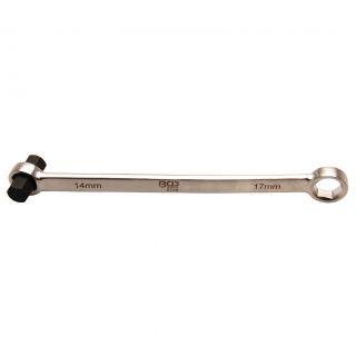 Kľúč na olejový servis, 17 mm x H14, BGS 8728 (Oil Service Wrench | 17 mm x H14 (BGS 8728))