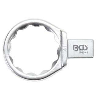 Kľúč nástrčný očkový 41 mm, 4-hran 14 x 18 mm, BGS 6903-41 (Push Fit Ring Spanner | 41 mm | Square Size 14 x 18 mm (BGS 6903-41))