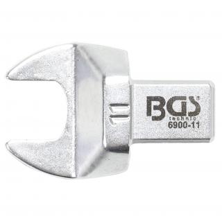 Kľúč nástrčný plochý vidlicový, 11 mm, 4-hran 9 x 12 mm, BGS 6900-11 (Open-End Push Fit Spanner | 11 mm | Square Size 9 x 12 mm (BGS 6900-11))