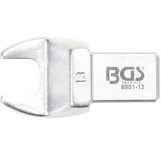 Kľúč nástrčný plochý vidlicový, 13 mm, 4-hran 14 x 18 mm, BGS 6901-13 (Open-End Push Fit Spanner | 13 mm | Square Size 14 x 18 mm (BGS 6901-13))