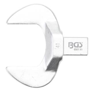 Kľúč nástrčný plochý vidlicový, 41 mm, 4-hran 14 x 18 mm, BGS 6901-41 (Open-End Push Fit Spanner | 41 mm | Square Size 14 x 18 mm (BGS 6901-41))