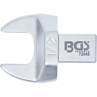 Kľúč nástrčný plochý vidlicový, palcový 1/2 , 4-hran 9 x 12 mm, BGS 72045 (Open-End Push Fit Spanner | 1/2  | Square Size 9 x 12 mm (BGS 72045))