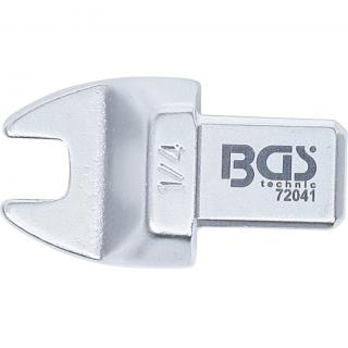 Kľúč nástrčný plochý vidlicový, palcový 1/4 , 4-hran 9 x 12 mm, BGS 72041 (Open-End Push Fit Spanner | 1/4  | Square Size 9 x 12 mm (BGS 72041))