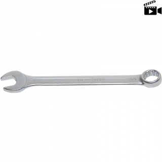 Kľúč očkoplochý 17 mm, za studena kovaný, matný, BGS 30567 (Combination Spanner | 17 mm, cold forged, matt (BGS 30567))