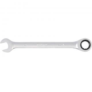 Kľúč očkoplochý račňový, 22 mm, BGS 6522 (Ratchet Combination Wrench | 22 mm (BGS 6522))