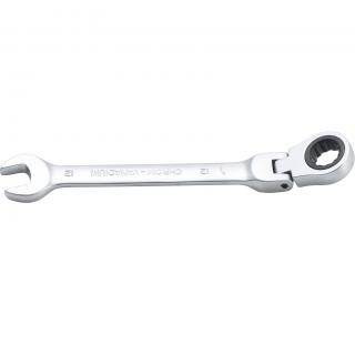 Kľúč očkoplochý račňový, kĺbový, 12 mm, BGS 6712 (Ratchet Combination Wrench | adjustable | 12 mm (BGS 6712))