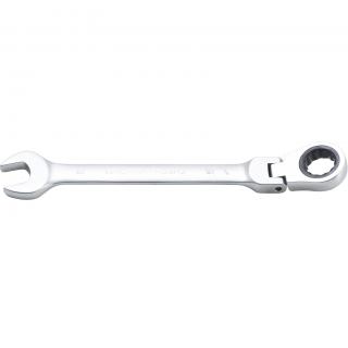 Kľúč očkoplochý račňový, kĺbový, 18 mm, BGS 6718 (Ratchet Combination Wrench | adjustable | 18 mm (BGS 6718))