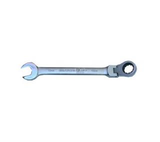 Kľúč očkoplochý račňový, kĺbový 90°, 17 mm, BGS 1567 (Ratchet Combination Wrench | adjustable | 17 mm (BGS 1567))