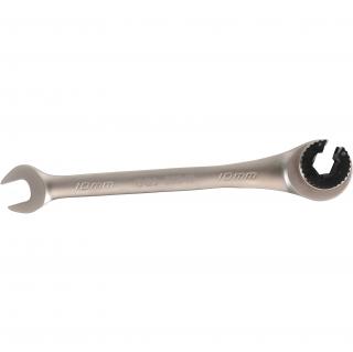 Kľúč očkoplochý račňový, otvorený, 10 mm, BGS 30840 (Ratchet Wrench | open | 10 mm (BGS 30840))