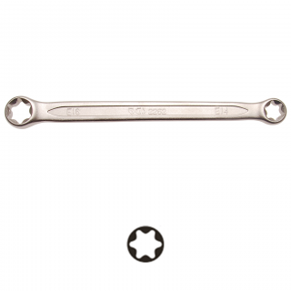 Kľúč očkový obojstranný, E-profil E14 x E18, BGS 2262 (Double Ring Spanner with E-Type Ring Heads | E14 x E18 (BGS 2262))