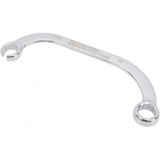 Kľúč očkový obojstranný, otvorený, 10 a 12 mm, na nastavenie turbodúchadla, VAG T10423, STAHLMAXX 115959 (Double Ring Spanner for Turbocharger Adjustment, like VAG T10423 (STAHLMAXX 115959))
