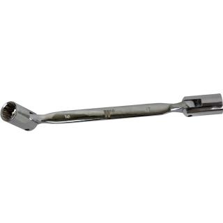 Kľúč očkový obojstranný, s flexibilnými hlavami, 10 x 11 mm, Welzh 44425-10X11-WW (Double Ended Swivel Socket Spanner; 10x11-mm (Welzh 44425-10X11-WW))