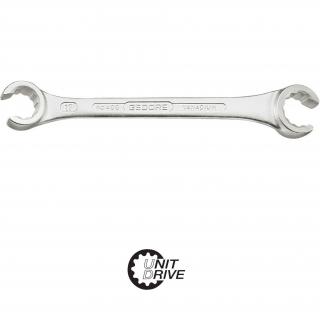 Kľúč otvorený stranový, očkový UD profil, obojstranný, 22 x 24 mm, 400 22X24 (Flare nut spanner open ring UD profile, Double ended, 22x24 mm (GEDORE 400 22X24))