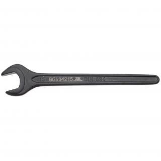 Kľúč plochý vidlicový, jednostranný, DIN 894, 15 mm, BGS 34215 (Single Open End Spanner | DIN 894 | 15 mm (BGS 34215))