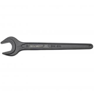 Kľúč plochý vidlicový, jednostranný, DIN 894, 27 mm, BGS 34227 (Single Open End Spanner | DIN 894 | 27 mm (BGS 34227))