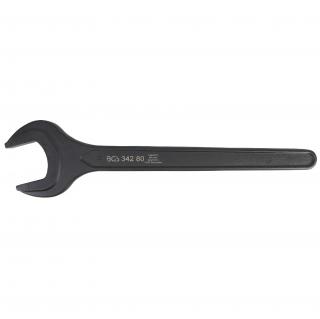 Kľúč plochý vidlicový, jednostranný, DIN 894, 80 mm, BGS 34280 (Single Open End Spanner | DIN 894 | 80 mm (BGS 34280))