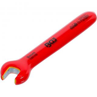 Kľúč plochý vidlicový, jednostranný, VDE, 9 mm, BGS 71059 (VDE Single Open End Spanner | 9 mm (BGS 71059))