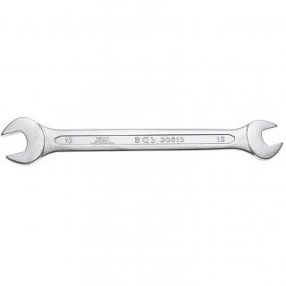 Kľúč plochý vidlicový, obojstranný, 10x13 mm, za studena kované, BGS 30613 (Double Open End Spanner | 10x13 mm, cold forged (BGS 30613))